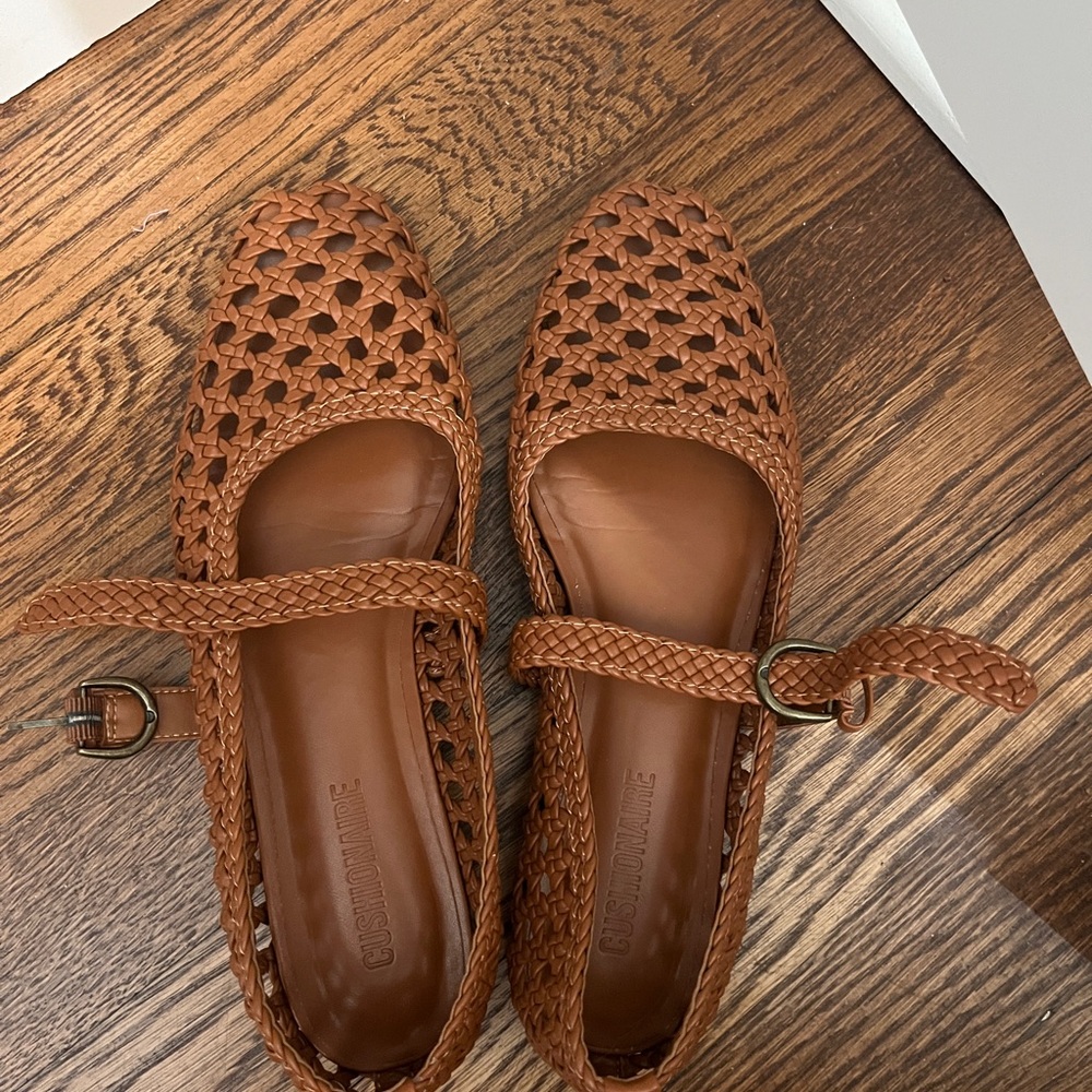 Cushionaire Weave Flats 6.5